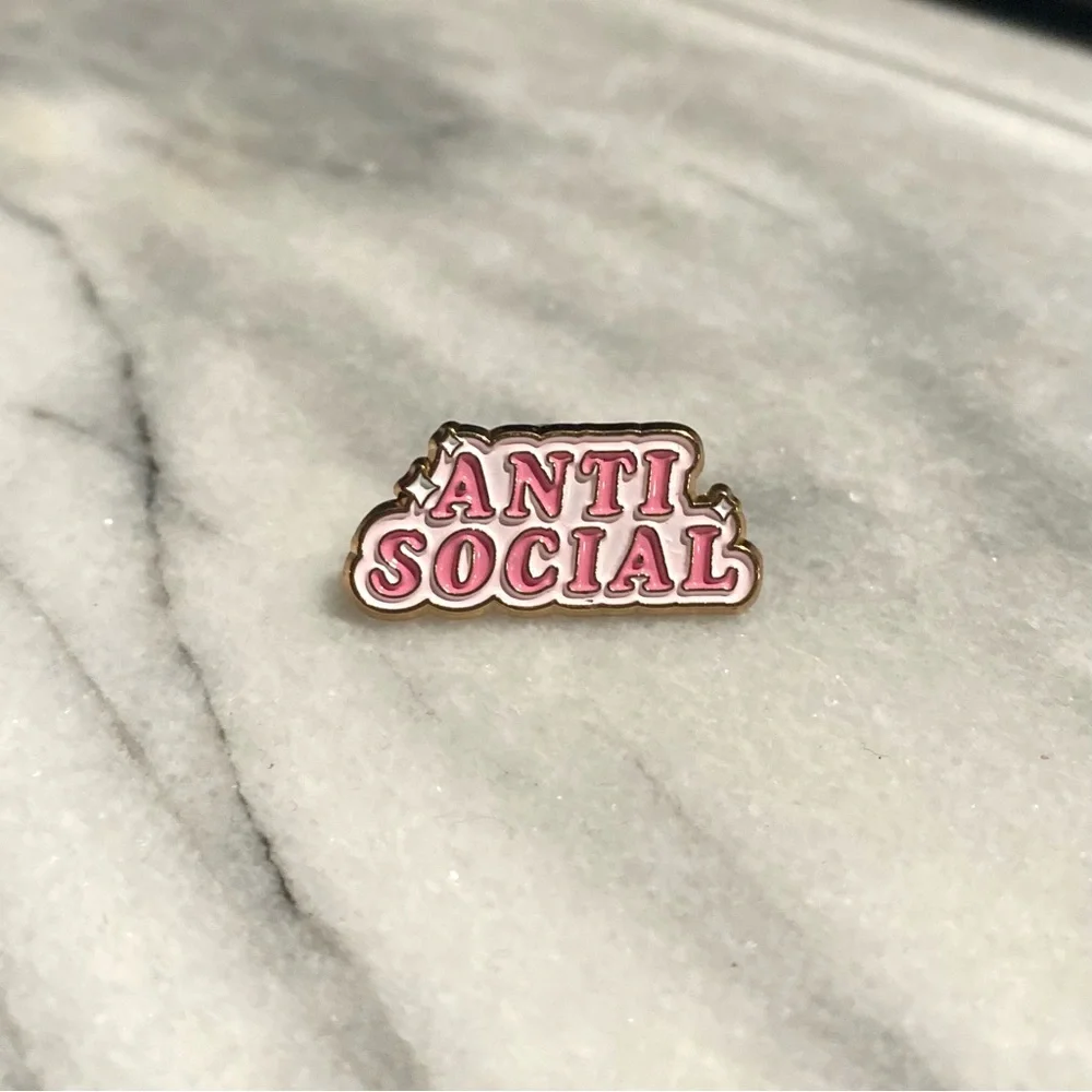 antisocial pin - Picture 1 of 2